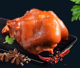 特色秘制卤猪蹄/盒 {红果、干沟桥片区可同城配送到家 其他区域次日到店自提}