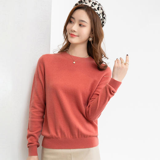 丁摩 圆领全羊毛打底衫TD-201WX-156 商品图8