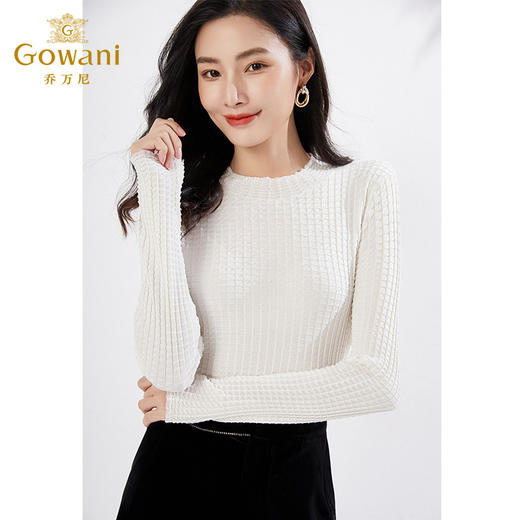 乔万尼春新款针织衫打底衫EI3M266 商品图1