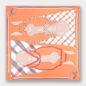 DA*S韩系时尚前为摩登风格小清新百搭时尚印花羊毛围巾 WXWD19001G