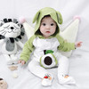 幸福满满 新生儿卡通三角爬服小宝宝立体胡萝卜牛油果连帽哈衣 商品缩略图2