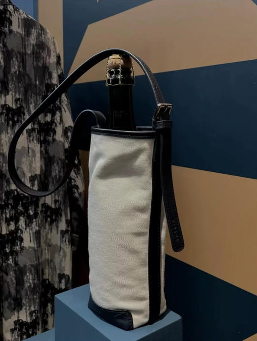 HIDEMI小酌红酒包（设计感水桶包小号） 帆布 商品图4