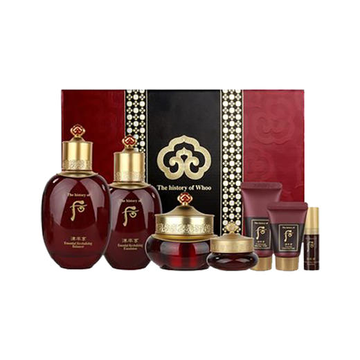 【中欧班列精选】韩国Whoo后津率享红华凝香礼盒7件329ml套装Y BF  商品图3