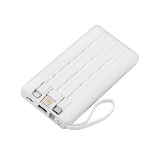 沃品自带线移动电源L06 商品图0