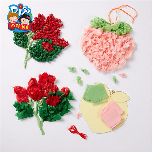 重阳节手工diy桃子茱萸吊饰制作材料包幼儿园儿童敬老活动装饰 商品图4