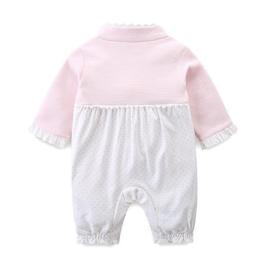 幸福满满idea女童幼儿连体衣汉服连体哈衣长袖韩版连体衣可爱爬服外出 商品图3