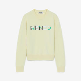 KENZO 高田贤三 女士针织衫 浅黄 FB62 PU639 3LA 38