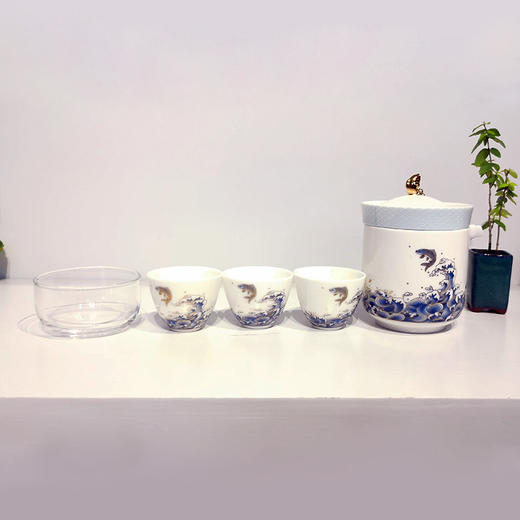 福跃旅行套装（海浪旅行杯） 商品图0