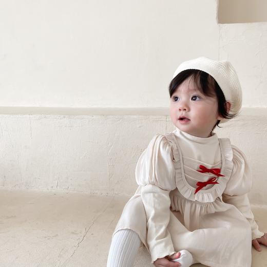 婴儿连体衣外出包屁衣连衣裙一岁宝宝衣服公主百日宴女童秋装新款 商品图3