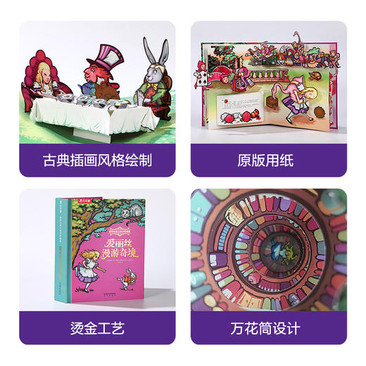 世界经典立体书珍藏版-爱丽丝漫游奇境 商品图7