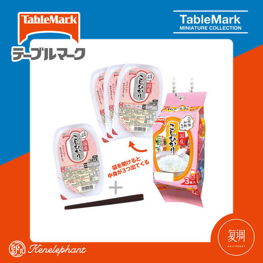 现货 Kenelephant 冷冻食品系列迷你收藏彩盒版 玩具盲盒 商品图2