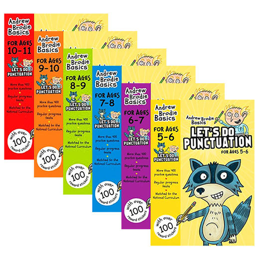 英文原版小学教材 英国小学英语标点符号练习册6本套装 Let's do Punctuation 5-11岁 安德鲁布鲁迪 Andrew Brodie 正版进口书籍 商品图2