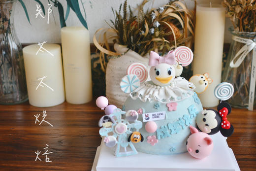 迪士尼之游乐园半翻糖加高款 商品图1