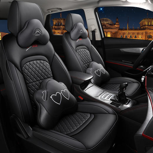 【汽车座套】汽车座垫全包围专车定制长安CS55汽车坐垫内饰用品 商品图2