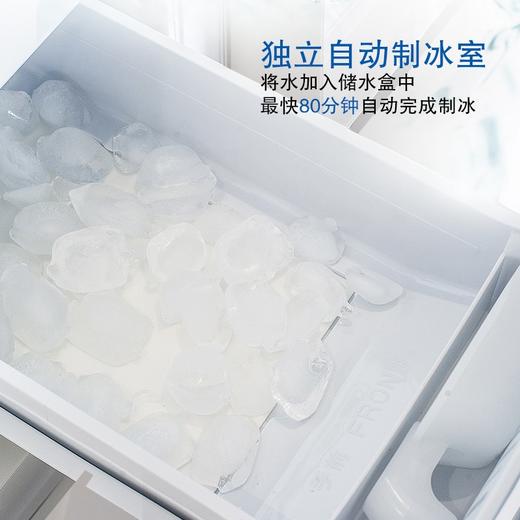 松下(Panasonic)线下同款 380升多门纳诺怡X除菌净味超薄60cm自由嵌入式APP智控自动制冰NR-E411BG-NH 商品图5