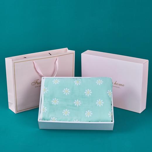 毛毛雨 六层纱布毛巾被礼盒（1.5米） 商品图2