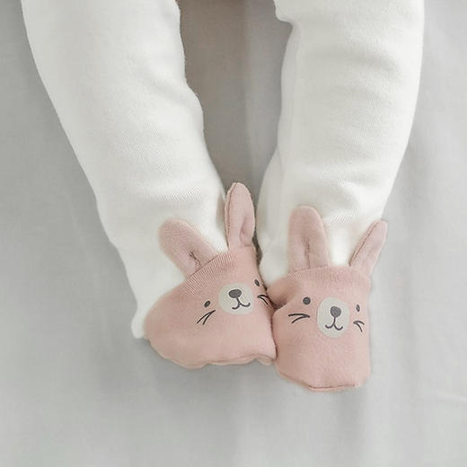 幸福满满儿童连裤袜春秋款女童打底裤外穿中厚小熊婴儿连脚宝宝打底袜裤 商品图2