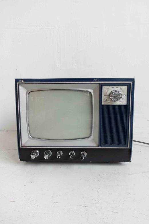 【瑕疵特价】国产蓝色老电视机 商品图9