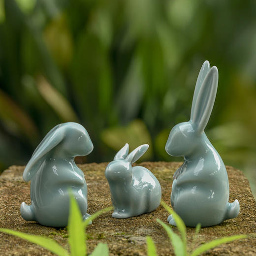 龙泉青瓷创意摆件原创设计桌面摆件动物生肖 商品图2