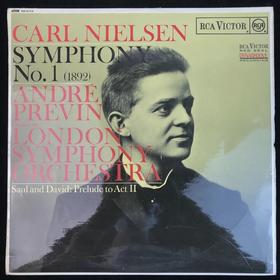 LP黑胶唱片 卡尔·尼尔森《第一交响曲》 安德列·普列文指挥 伦敦交响乐团