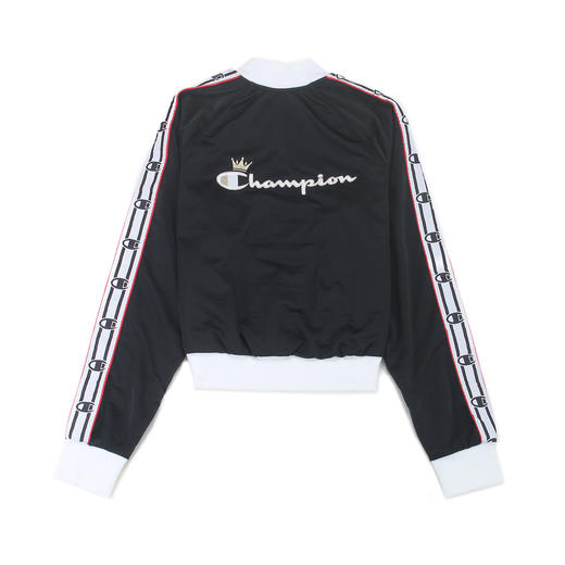 Champion 女款拉链女式运动外套皇冠刺绣草写LOGO  JL818 549988 0AD 【国际版偏大一码】 商品图1