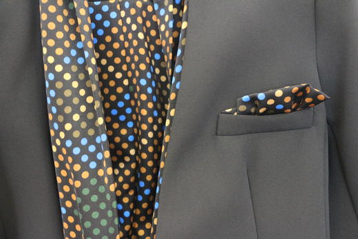 【伯妮斯茵】3A4551--黄栌色、漆黑色时尚气质西服外套 商品图8