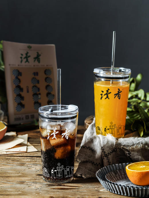 读者书店 | 读者玻璃水杯耐冷耐烫高颜值大容量办公室 商品图3