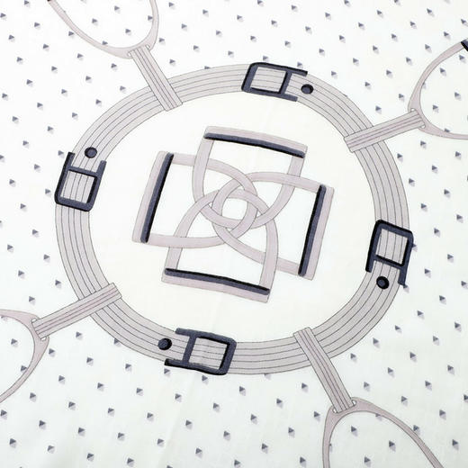 DA*S韩系时尚前为摩登风格小清新百搭时尚印花羊毛围巾 WXWD19002W 商品图2