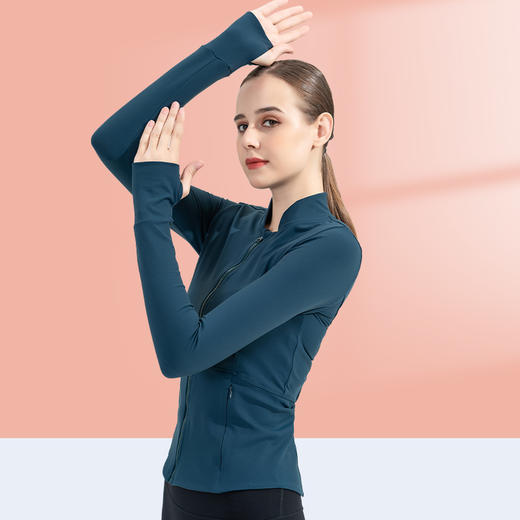 （断码清仓）FS805  梵美人 专业瑜伽长袖外套 商品图1