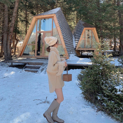 【金蘑菇菇 山茶花靴】今年大热哦，独家改版秀气靴型,内增高哦 商品图3