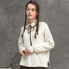Famecoco范可儿毛衣女秋冬宽松羊毛针织上衣F218DB003 商品缩略图2