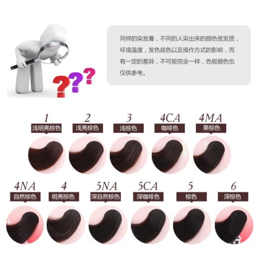 美源花果香染发膏6深棕色（051180） 商品图5