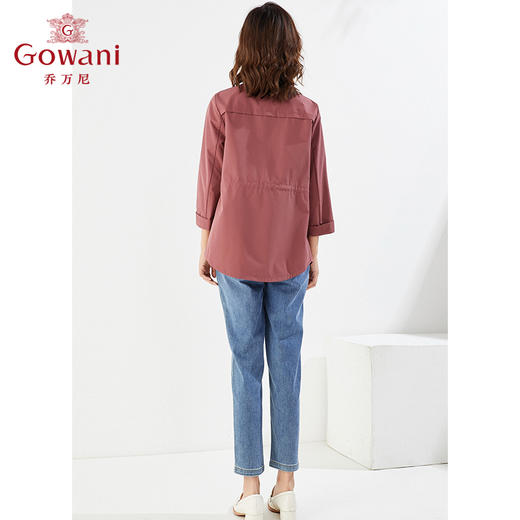 乔万尼短款风衣外套收腰上衣EI3B163 商品图3