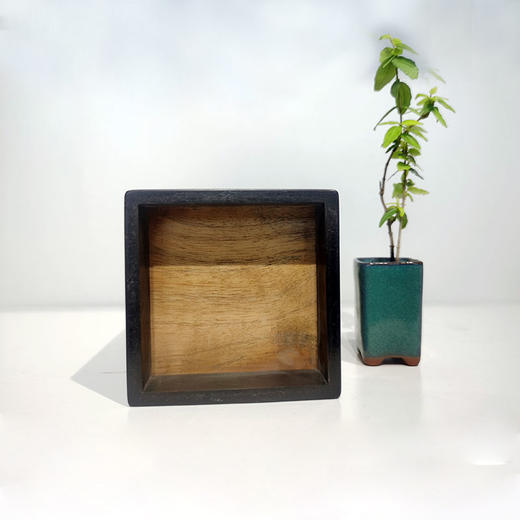 三希堂金丝楠木笔筒 商品图3