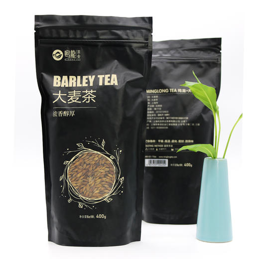 鸣龙生活袋装大麦茶 400g 商品图2
