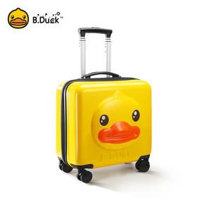 B.duck小黄鸭批发立体拉杆箱万向轮男女行李箱小型旅行登机箱