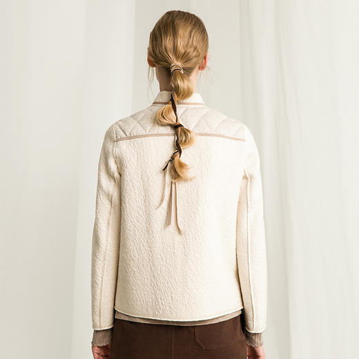 Famecoco范可儿棒球服休闲短款外套F218AB004 商品图1