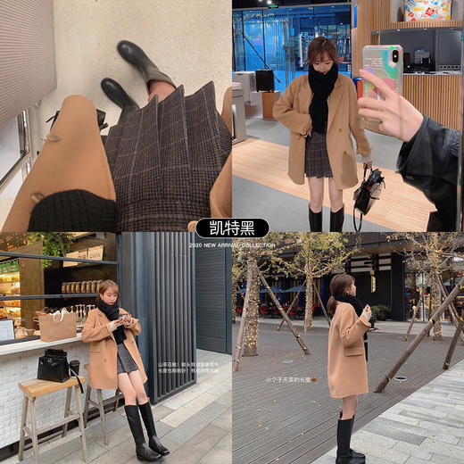 【金蘑菇菇 山茶花靴】今年大热哦，独家改版秀气靴型,内增高哦 商品图0