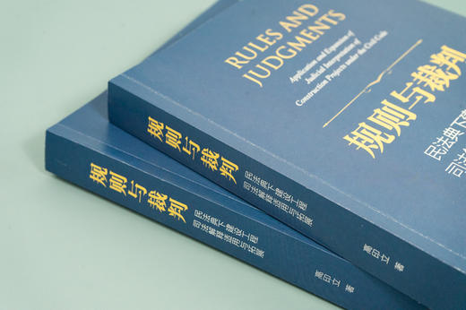 高印立律师作 x 冯小光倾力推荐 •「规则与裁判：民法典下建设工程司法解释适用与拓展」丨为解决工程纠纷实务中的疑难复杂问题提供了路径和方法 商品图4