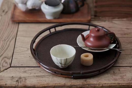 知秋茶承（竹编） 商品图1