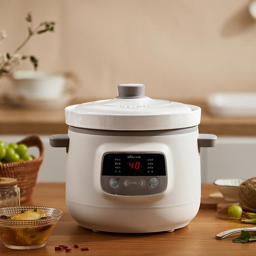 【小程序】小熊电炖盅全自动家用婴儿隔水炖锅陶瓷燕窝煮粥神器多功能煲汤锅DDG-D30H5 商品图3