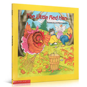 The Little Red Hen 红色的小母鸡 Scholastic学乐儿童图书 可爱经典的民间故事系列书