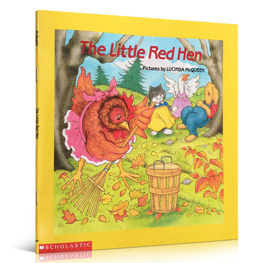 The Little Red Hen 红色的小母鸡 Scholastic学乐儿童图书 可爱经典的民间故事系列书 商品图0