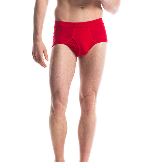 Threegun三枪 【舒肤棉】罗纹弹力男士三角内裤（1条装）-40668B911 商品图5