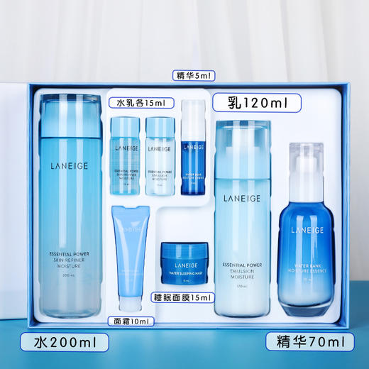 【中欧班列精选】 LANEIGE兰芝水乳套装 清爽滋润 爽肤水乳液面霜精华套盒正品保证 YLPY 商品图11