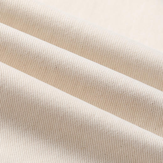 Famecoco范可儿休闲裤女秋冬宽松直筒裤子白色纯棉F218GA013 商品图4