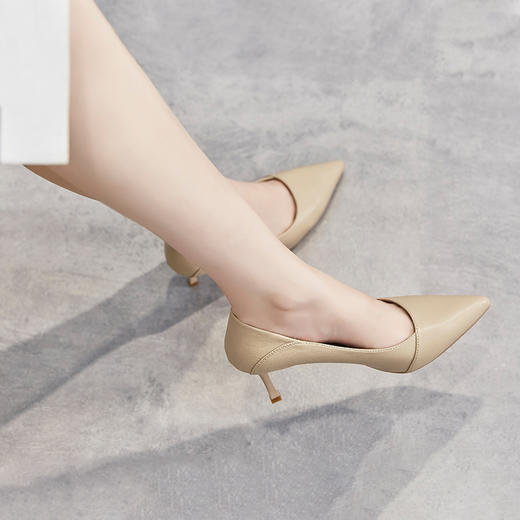 ZHR【半熟期待系列】新款伴娘鞋婚鞋通勤鞋女高跟鞋女细跟女单鞋女鞋 商品图7