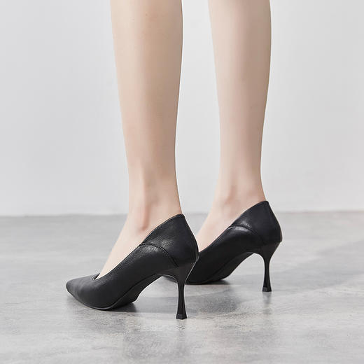 ZHR【半熟期待系列】新款伴娘鞋婚鞋通勤鞋女高跟鞋女细跟女单鞋女鞋 商品图4