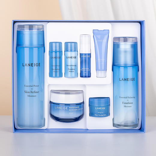 【中欧班列精选】 LANEIGE兰芝水乳套装 清爽滋润 爽肤水乳液面霜精华套盒正品保证 YLPY 商品图0