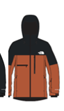 2122 TNF M POWDERFLO FUTURELIGHT JACKET 橙黑雪服 L